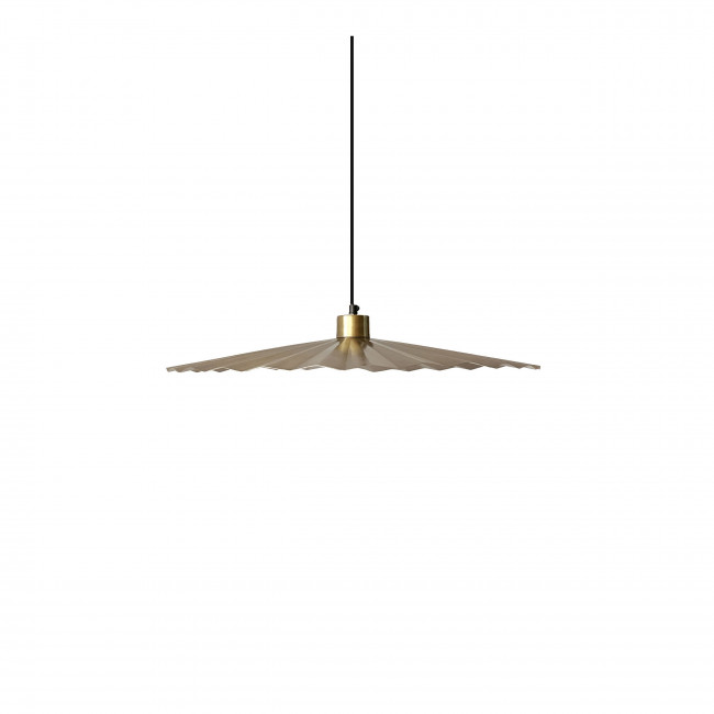 Nisang - Suspension de forme éventail en métal ø60cm