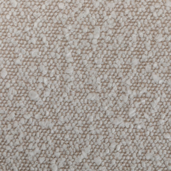 Kooij - Chaise de bureau en tissu bouclette et métal