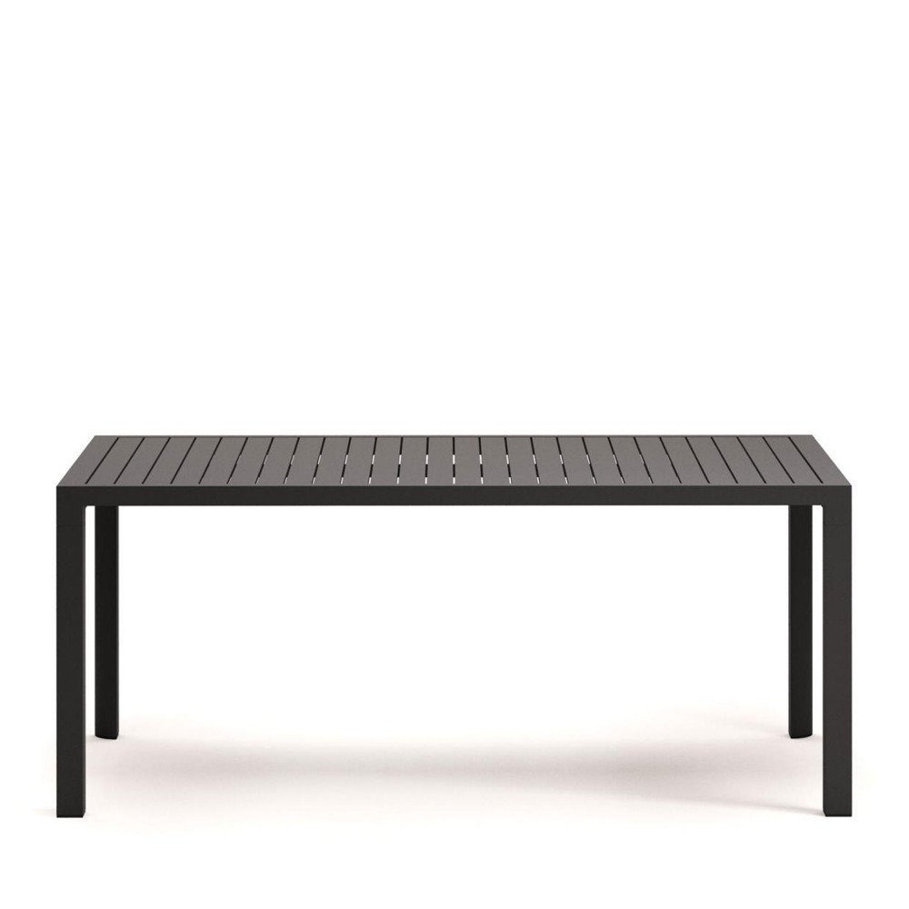 Culip - Table à manger de jardin en aluminium 180cm - Couleur - Gris
