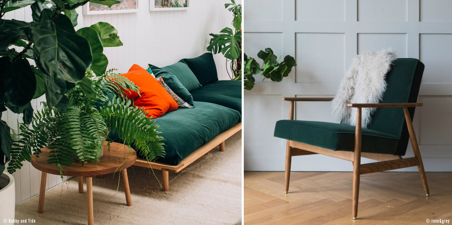 fauteuil velours vert bouteille le velours revient comme une tendance forte pour 2018 drawer fauteuil velours vert bouteille le velours revient comme une tendance forte pour 2018 drawer