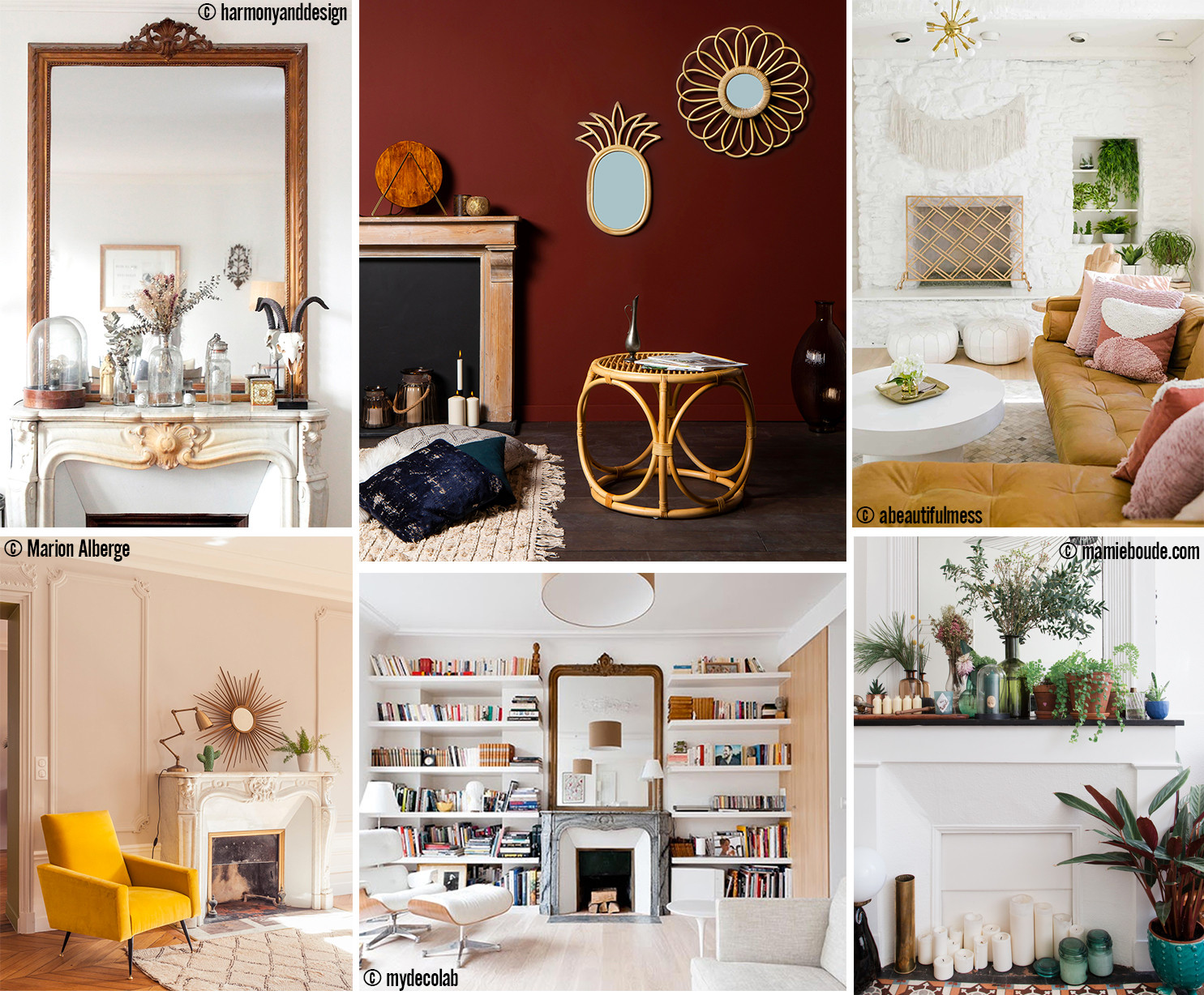 Une cheminée déco juste pour vous ! C'est pas beau, ça ?