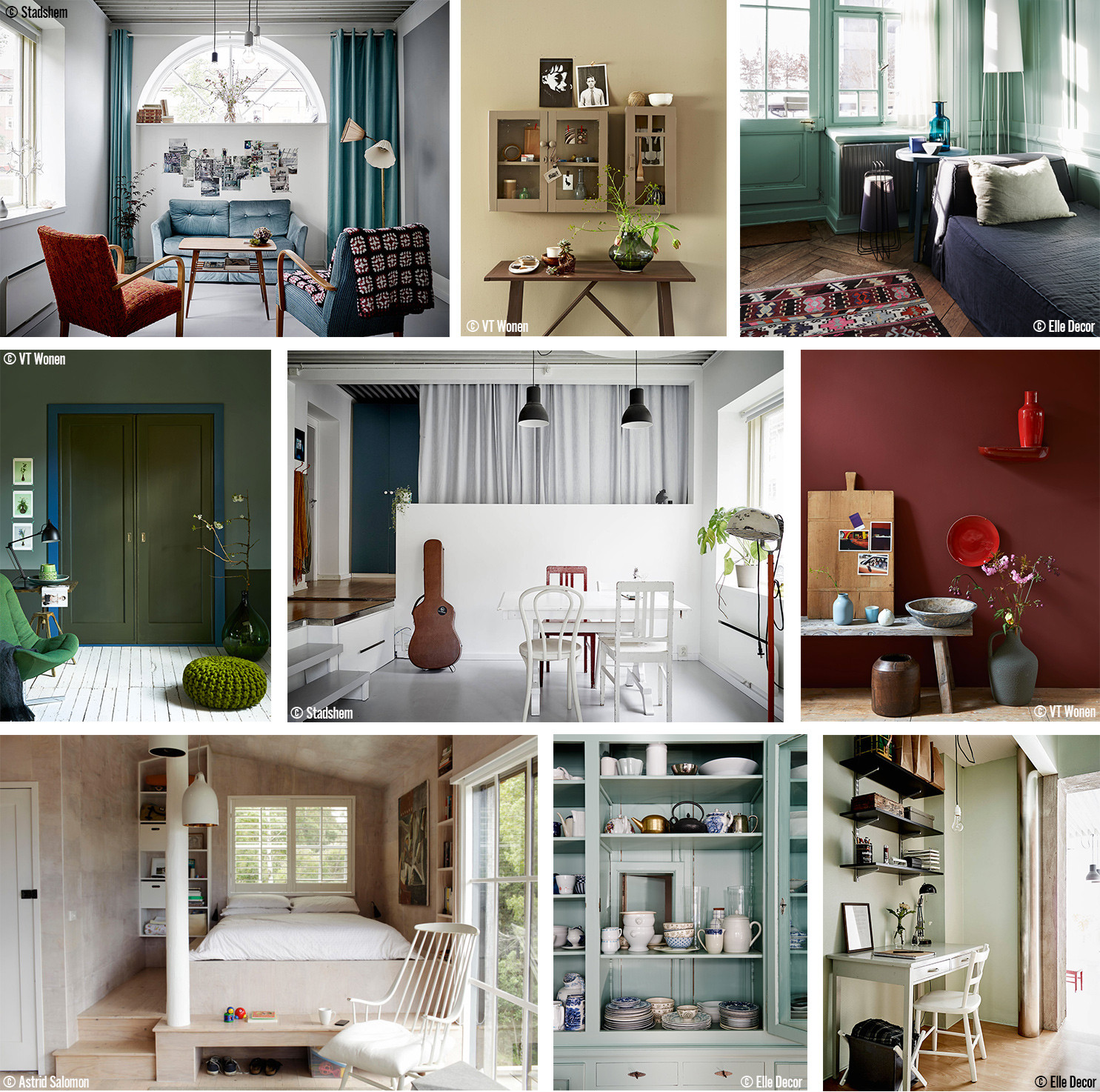 On apaise le corps et l'esprit avec un intérieur en couleurs sourdes...