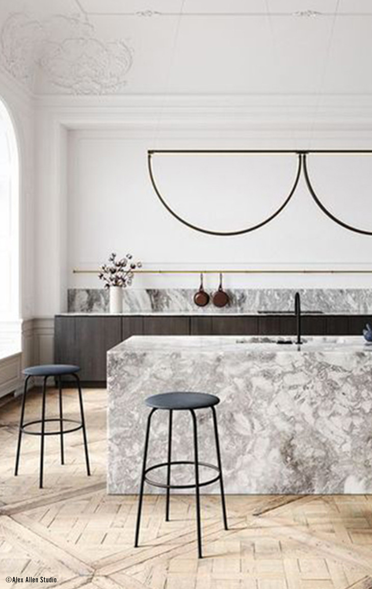 Le marbre en déco, on l'adopte sans compter !