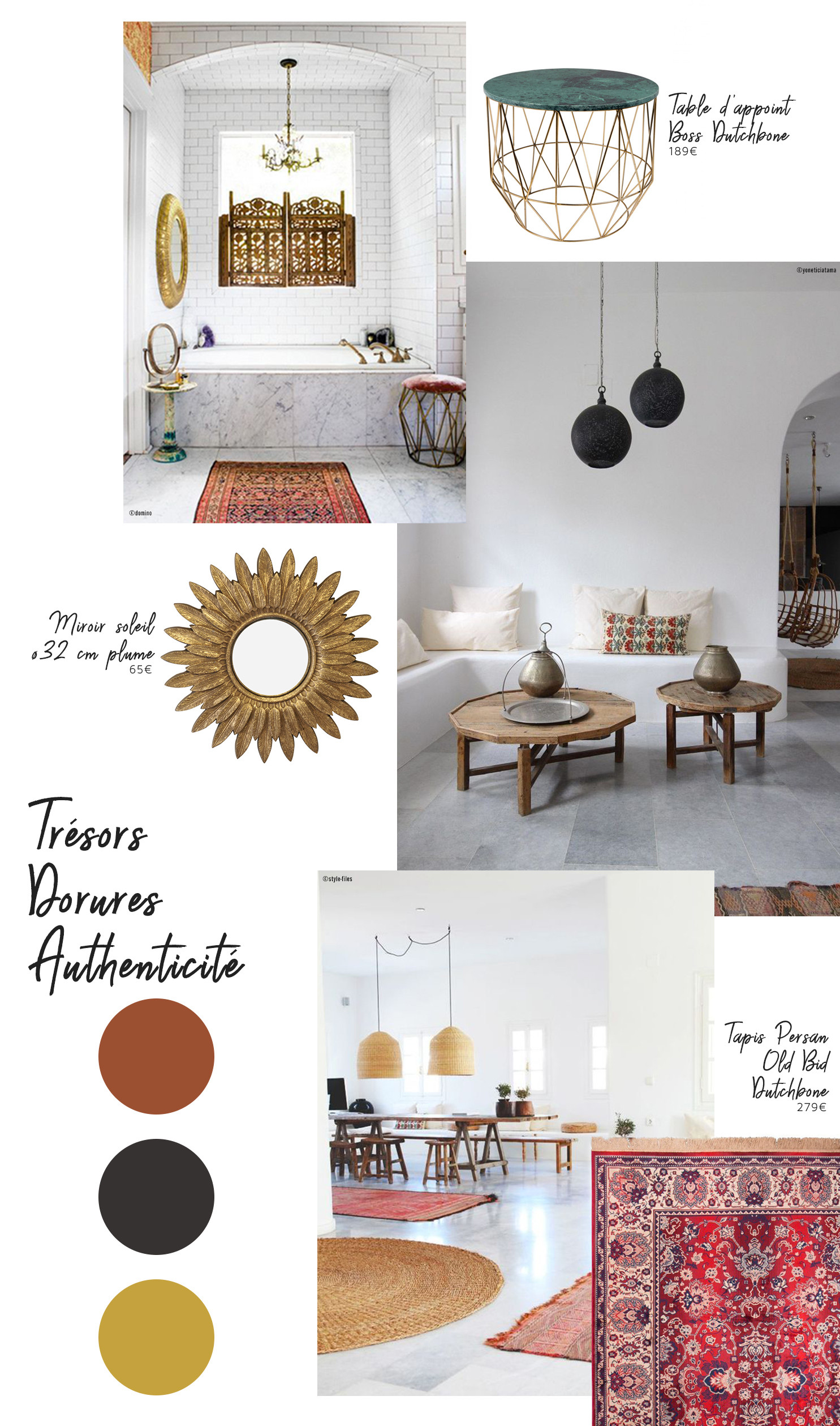 Le marbre et la déco ethnique ? Un combo pas si atypique !