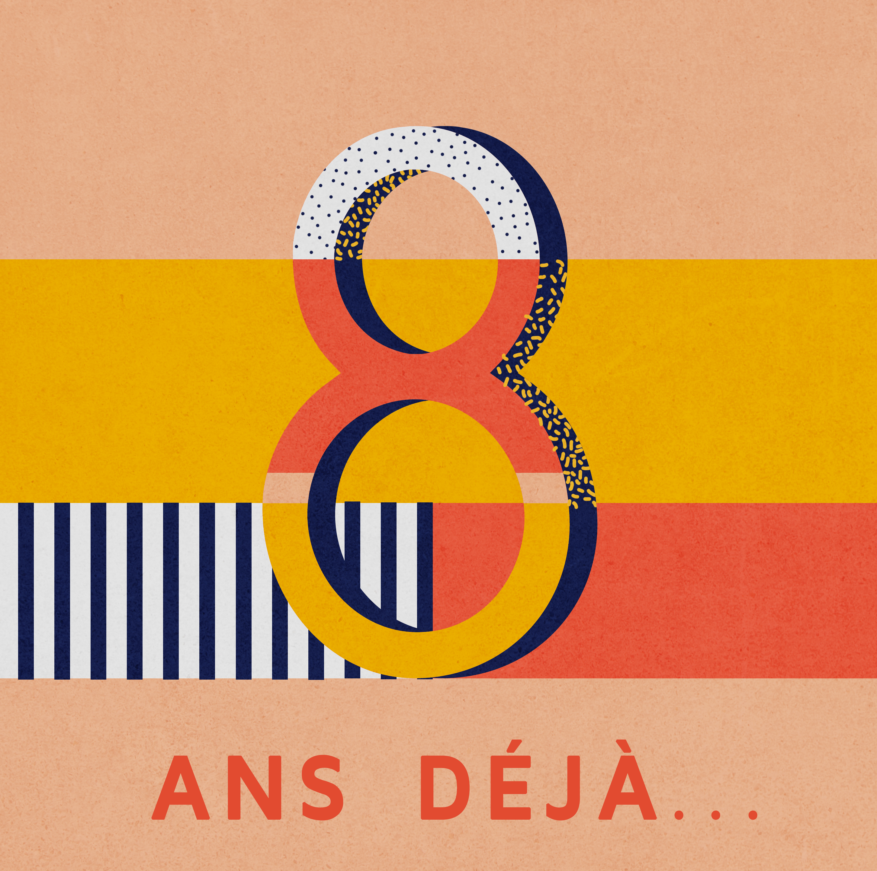 logo 8ans anniversaire Drawer